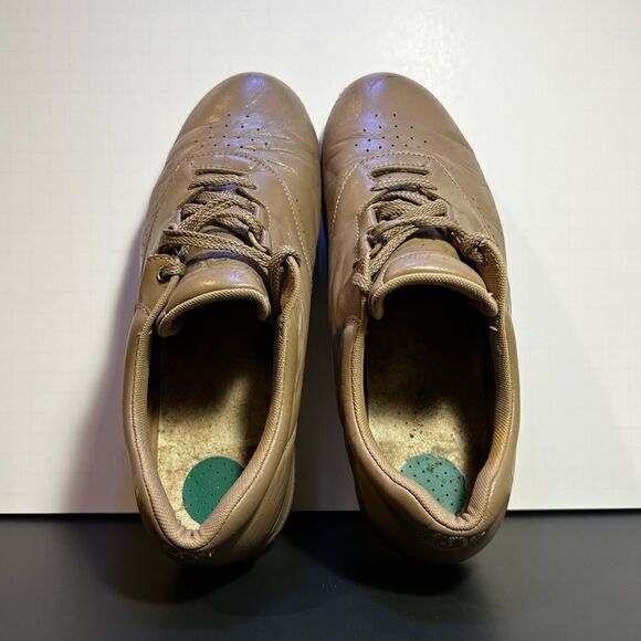 Womens SAS Free Time Light Brown Leather Walking Shoes / Size 9.5 Medium - Picture 6 of 10